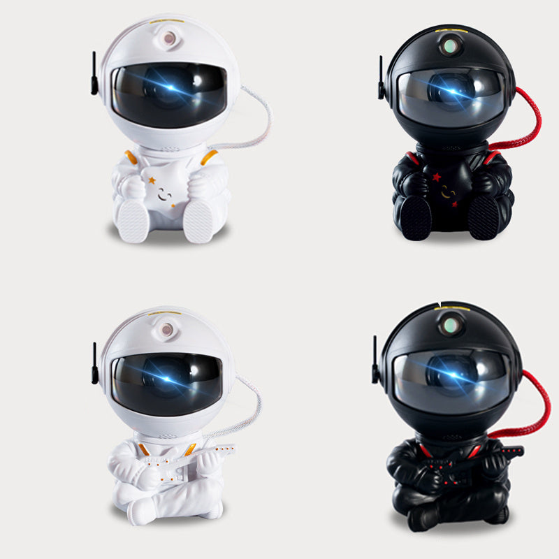 Mini Version Of Astronaut Star Projection Lamp Creative Gift Atmosphere Decorative Lamp Colorful Flowing Starry Night Light - iztia