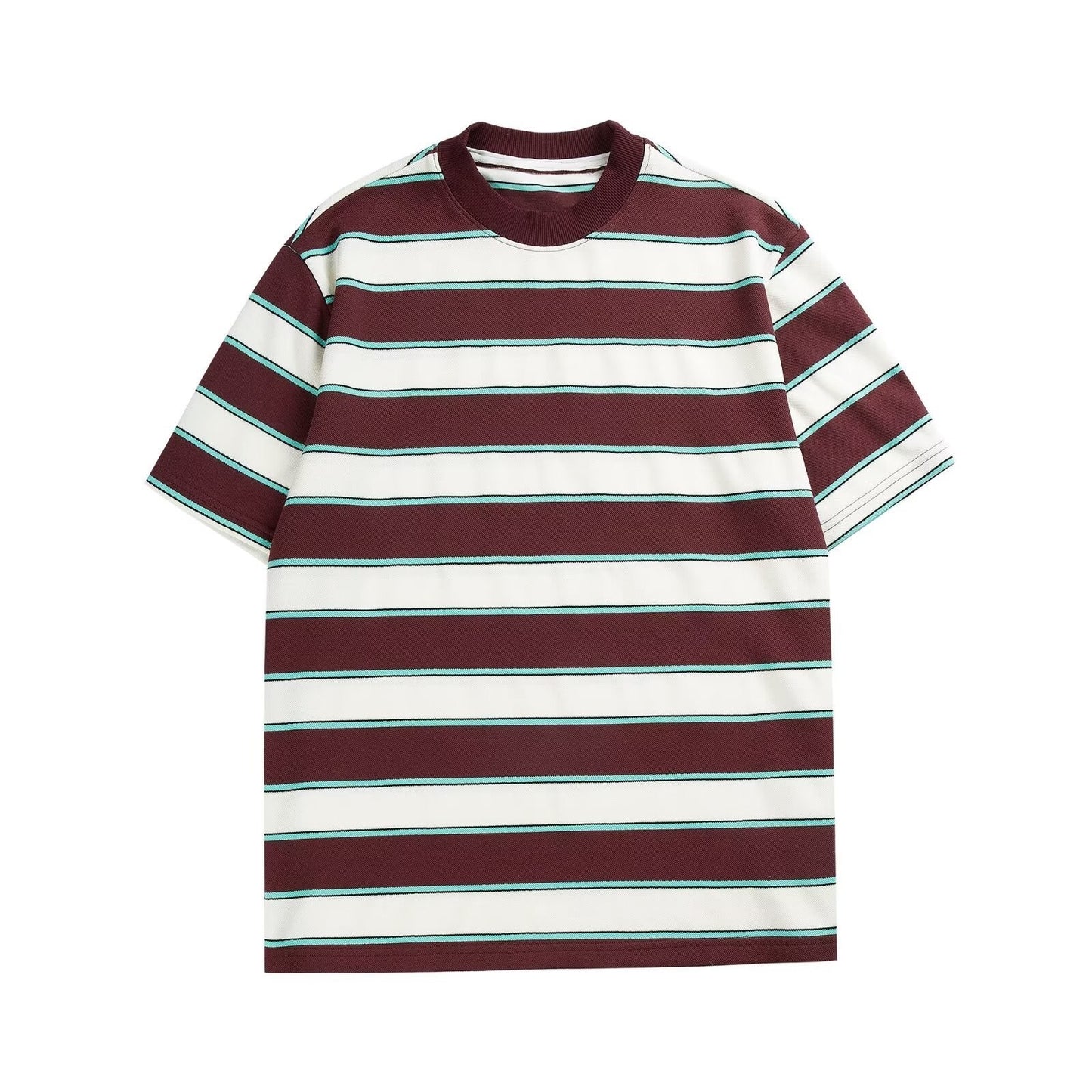 Men's Summer Japanese Vintage Stripe T-shirt - iztia