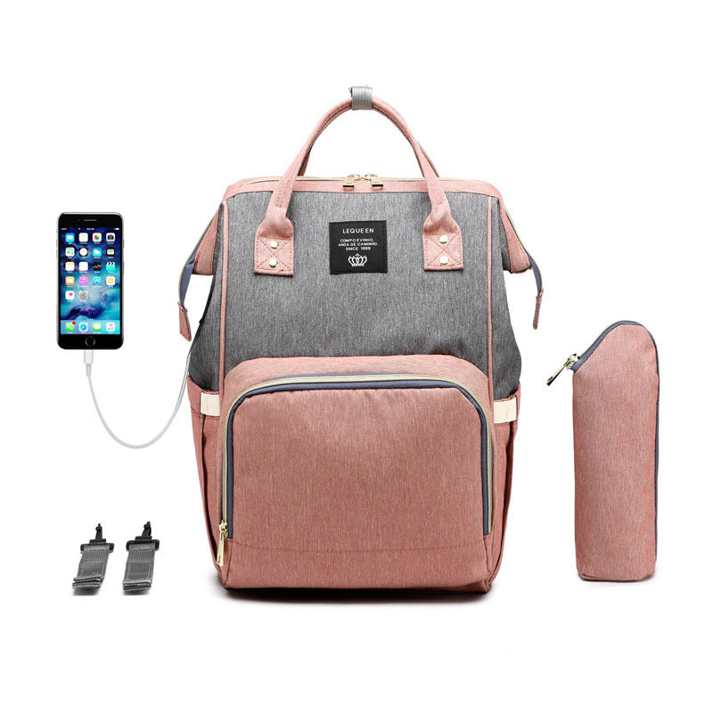 LEQUEEN Multifunctional Large Capacity Mummy Bag - iztia
