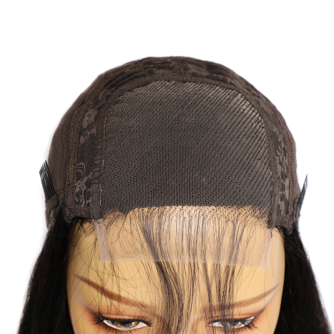 Real Human Hair Wig Lace Hair Set 9a Hair Quality Straight Hair - iztia