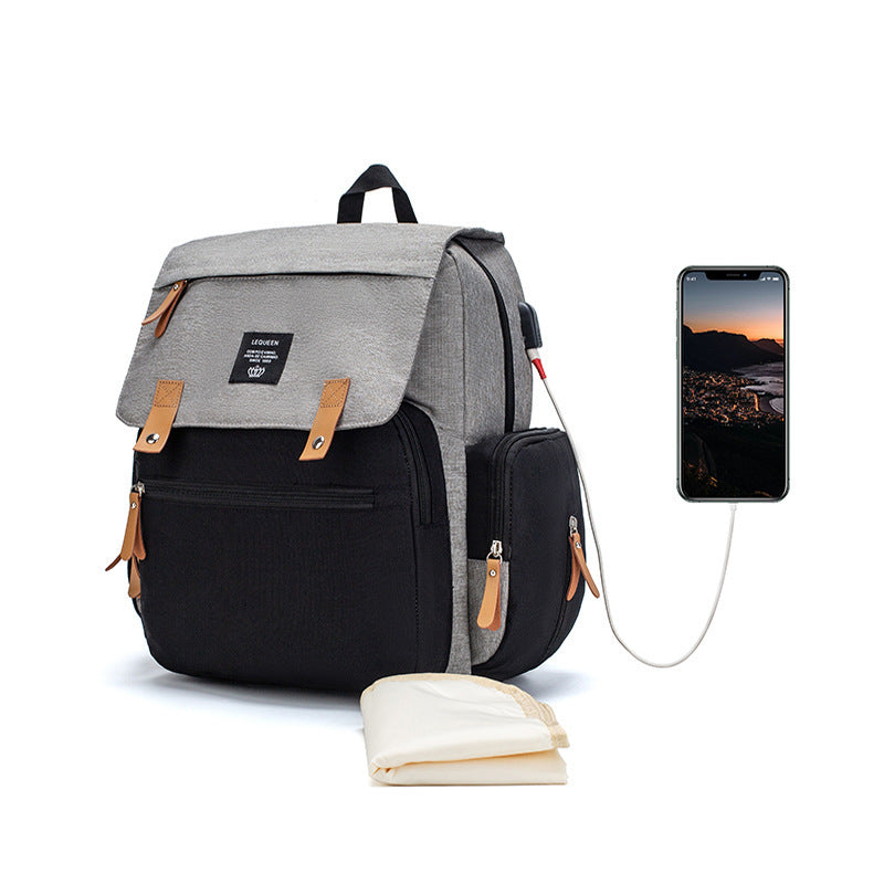 LEQUEEN Multifunctional Large Capacity Mummy Bag - iztia