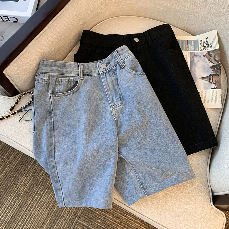 Fashion Denim Men's Five Points Pirate Shorts - iztia