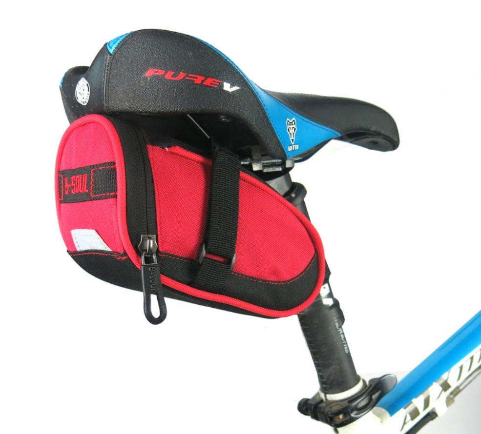 Mountain bike color rear seat bag - iztia