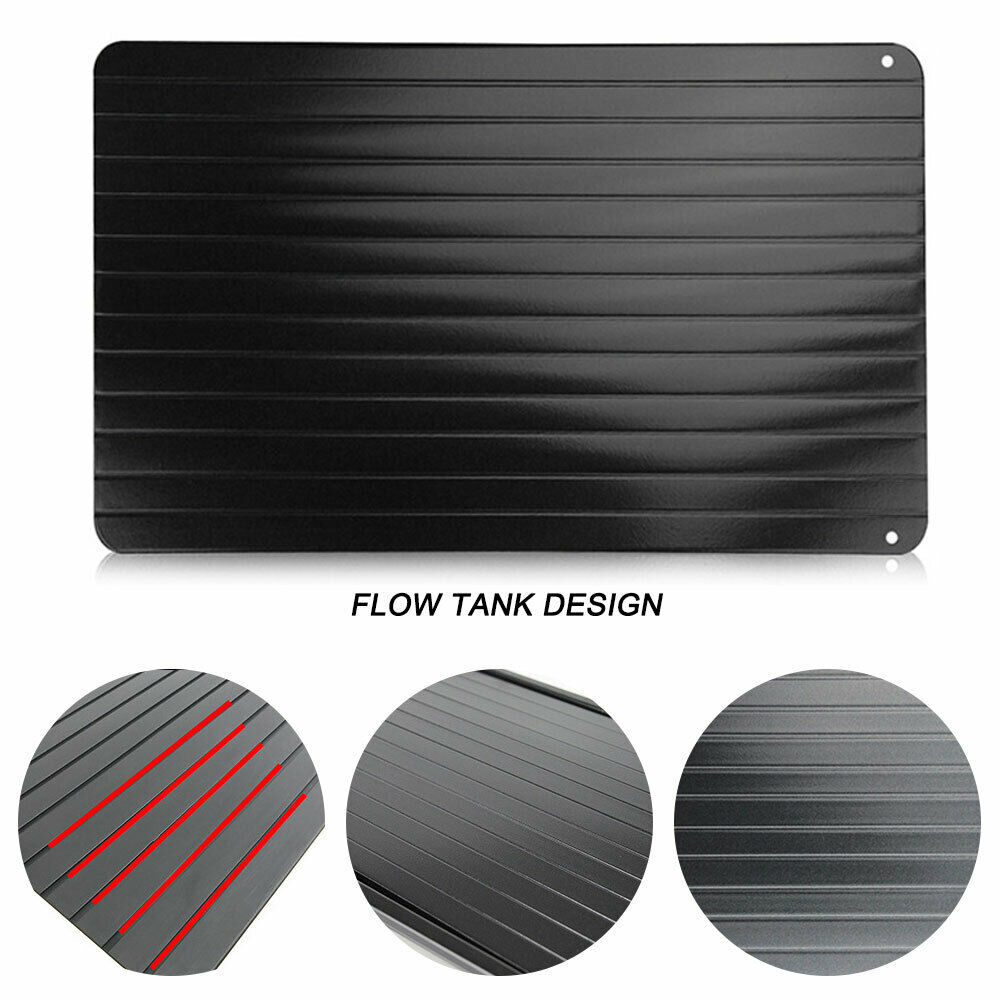 Fast Defrost Tray Fast Thaw Frozen Food Meat Fruit Quick Defrosting Plate Board Defrost Tray Thaw Master Kitchen Gadgets - iztia