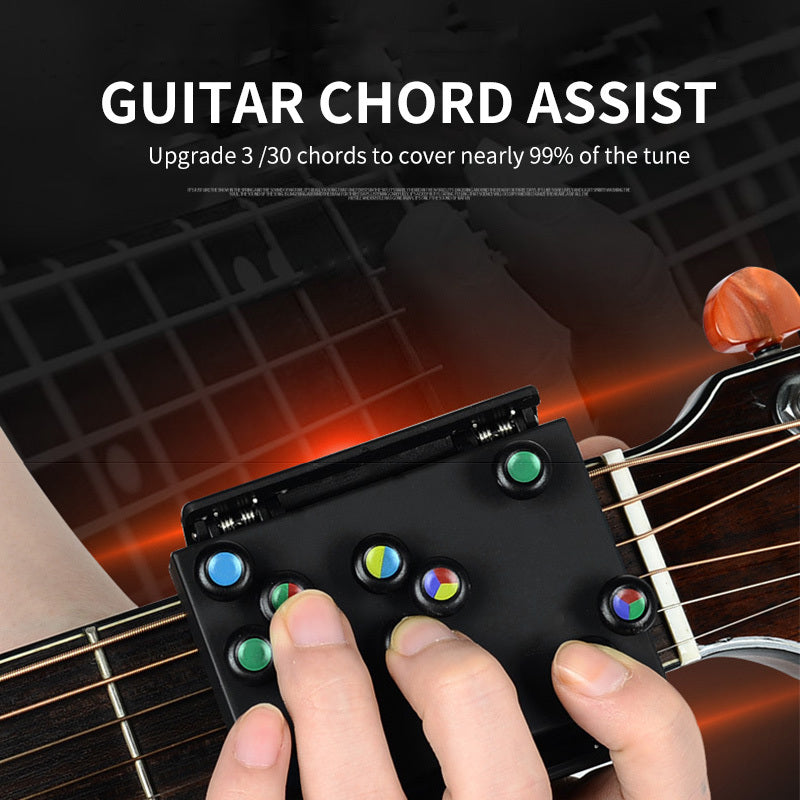 Guitar Trainer Practice Acoustic Guitar Accessories Chord Buddy 21 chords - iztia