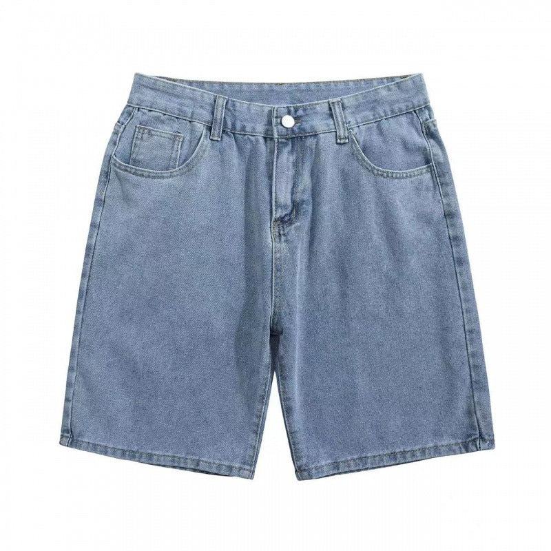 Fashion Denim Men's Five Points Pirate Shorts - iztia