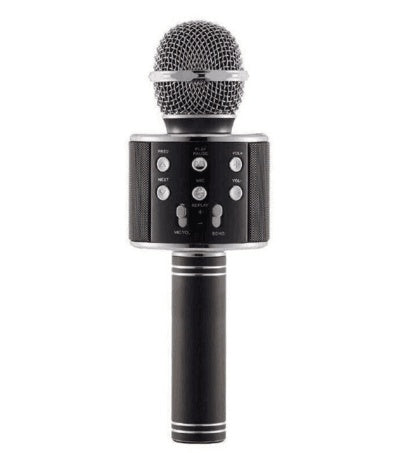 Wireless Microphone Portable Bluetooth Mini Home Ktv For Music Playing Singing Speaker Player - iztia