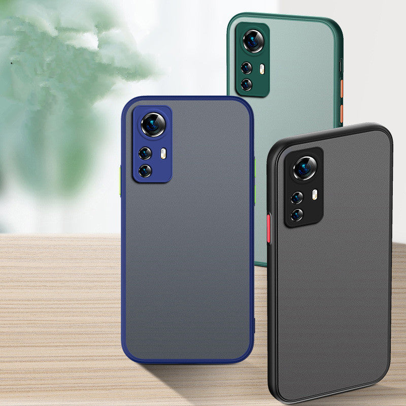 Drop-resistant Ultra-thin Frosted Silicone Transparent Protective Case - iztia