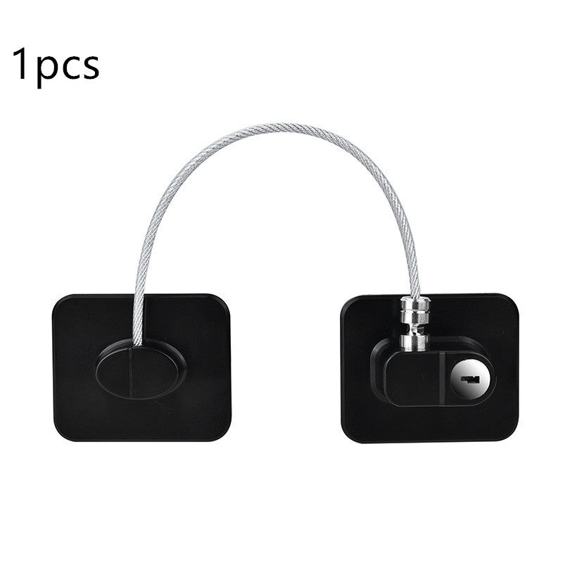 Window Security Chain Lock Window Cable Lock Restrictor Multifunctional Window Lock Door Security Guard for Baby Safety 1Pcs - iztia