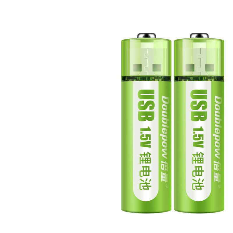 USB Rechargeable Battery No. 5, No. 7 Lithium Battery, Large Capacity 1.5v Constant Voltage AA - iztia