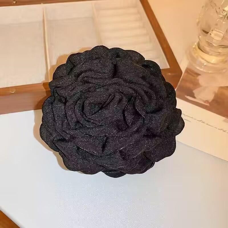 Flower Female Simple Graceful Barrettes - iztia