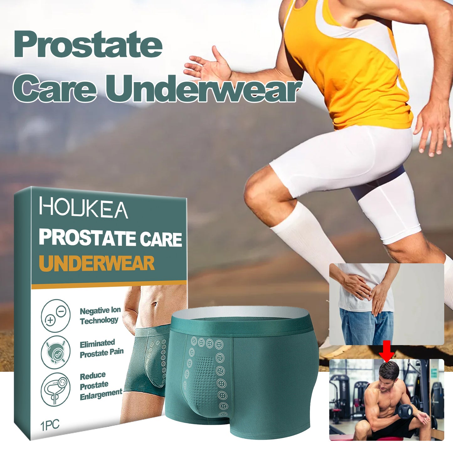 Undergarments for Men's Sun Protection and Body Wellness - iztia