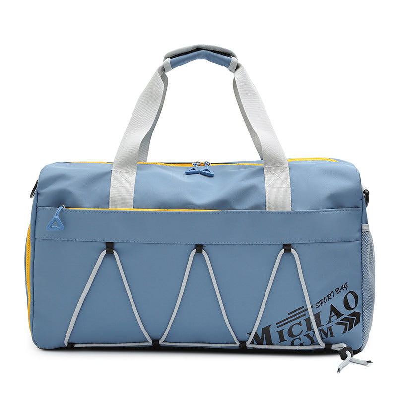 Large Capacity Lightweight Tote Luggage Bag Dry Wet Separation Swimming Gym Bag - iztia