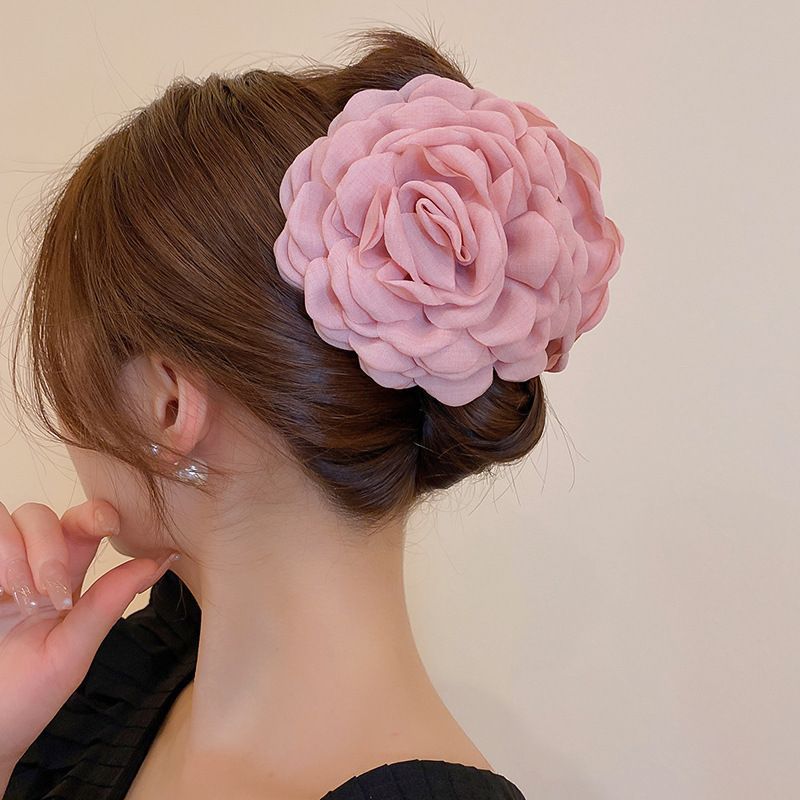 Flower Female Simple Graceful Barrettes - iztia