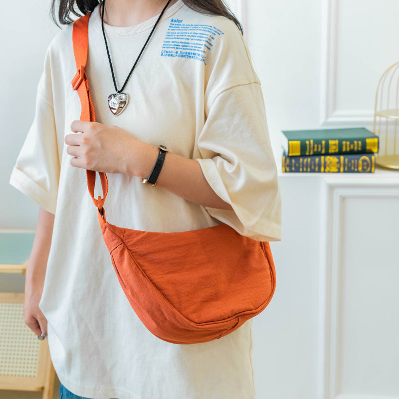 Nylon Dumpling Bag Casual One-shoulder Crossbody - iztia