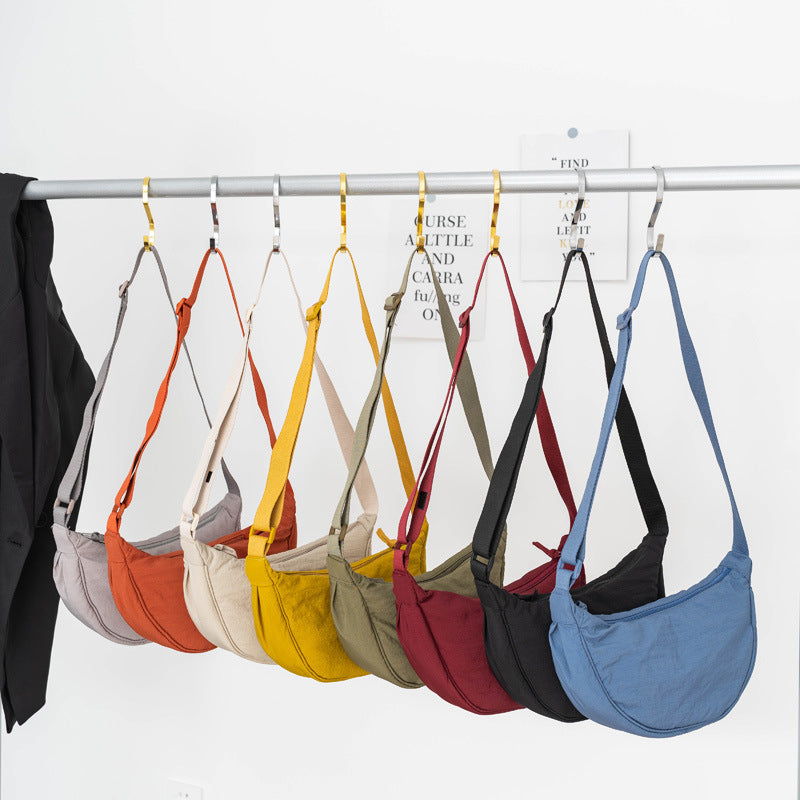 Nylon Dumpling Bag Casual One-shoulder Crossbody - iztia