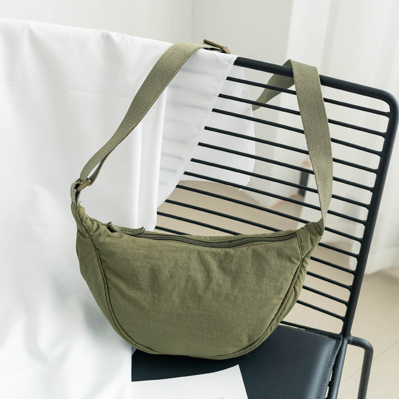 Nylon Dumpling Bag Casual One-shoulder Crossbody - iztia