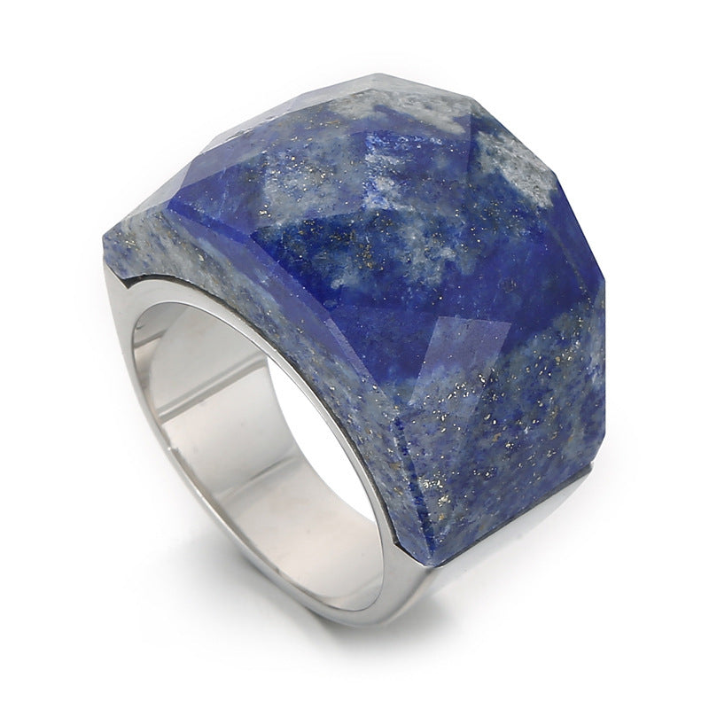 Women's Fashion Natural Stone Ring - iztia