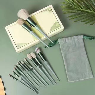 13Pcs Makeup Brush Set Make Up Concealer Brush Blush Powder Brush Eye Shadow Highlighter Foundation Brush Cosmetic Beauty Tools - iztia