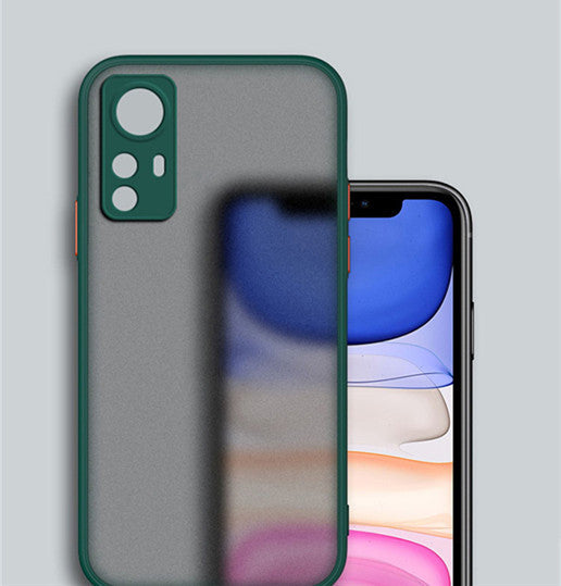 Drop-resistant Ultra-thin Frosted Silicone Transparent Protective Case - iztia