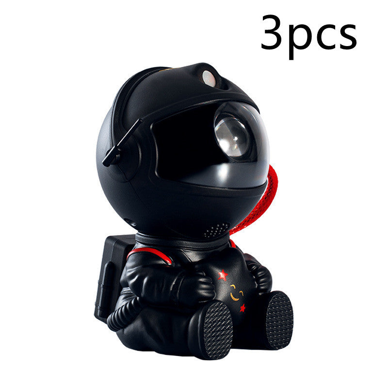 Mini Version Of Astronaut Star Projection Lamp Creative Gift Atmosphere Decorative Lamp Colorful Flowing Starry Night Light - iztia