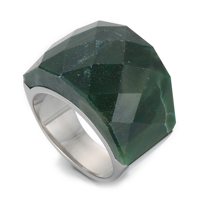Women's Fashion Natural Stone Ring - iztia