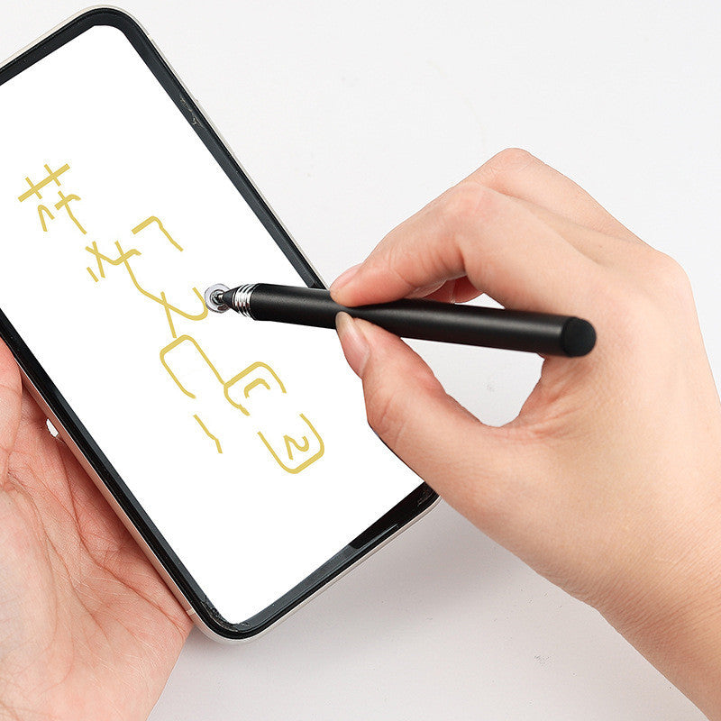 Handwriting Touch Screen Disc Pen Stylus: Integrated Aluminum Handle - iztia