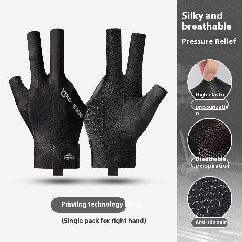 Billiard Gloves High Elastic Breathability Lightweight - iztia