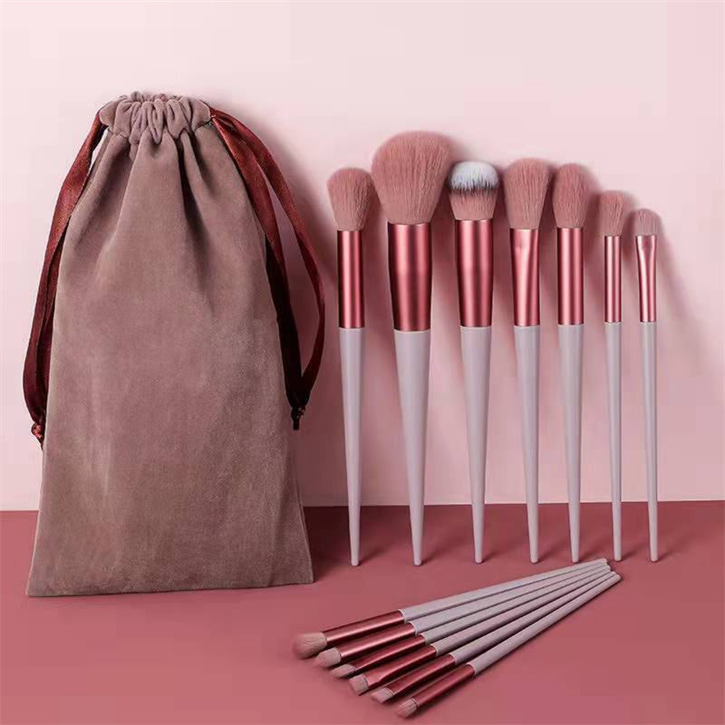 13Pcs Makeup Brush Set Make Up Concealer Brush Blush Powder Brush Eye Shadow Highlighter Foundation Brush Cosmetic Beauty Tools - iztia