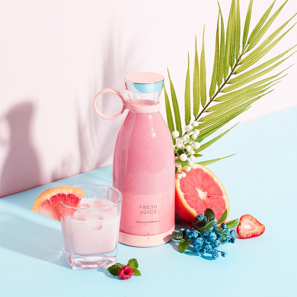 350ML Electric Juicer Blender Mixer USB Rechargeable Machine Household Portable Blender Maker Cup Kitchen Tool Kit - iztia