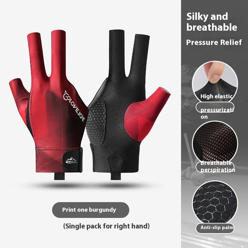 Billiard Gloves High Elastic Breathability Lightweight - iztia