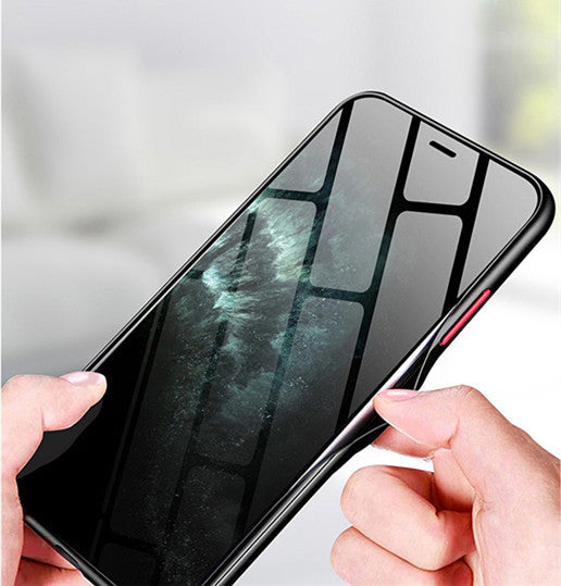 Drop-resistant Ultra-thin Frosted Silicone Transparent Protective Case - iztia