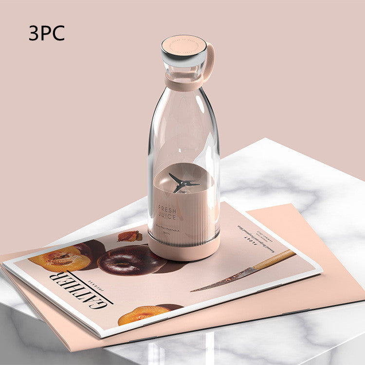 350ML Electric Juicer Blender Mixer USB Rechargeable Machine Household Portable Blender Maker Cup Kitchen Tool Kit - iztia