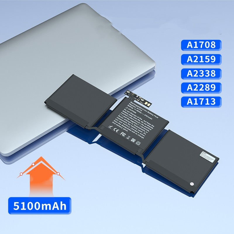 Macbook Air Pro Battery Suitable For Laptop A1466 A1502 A1398 Computer Battery Replacement - iztia