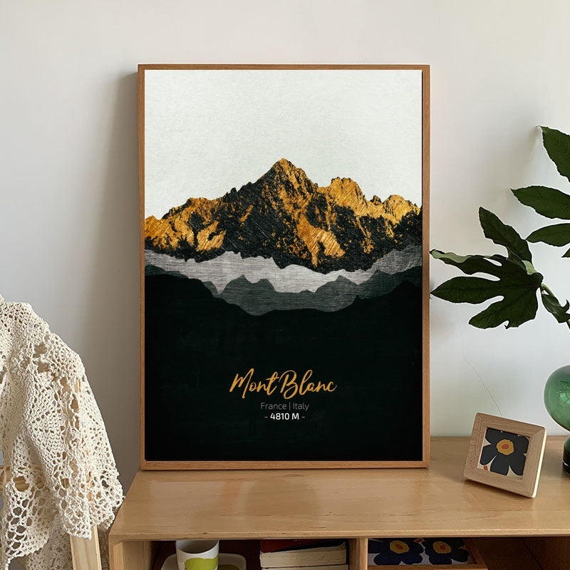 Wall Art Poster Abstract Art Print Gift - iztia