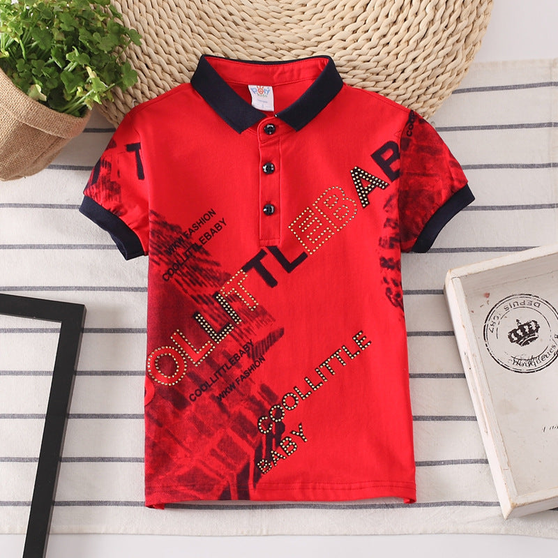 Kids Shirt Boys Tops Children Clothes Wear - iztia