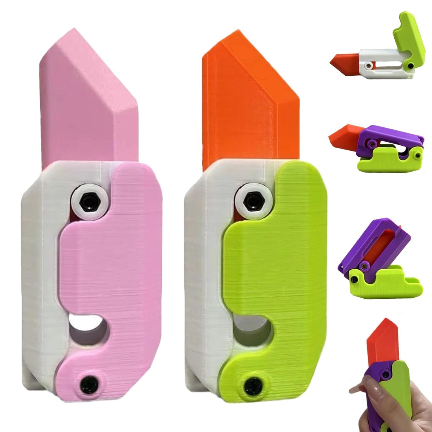 Copy of 3D Printing Gravity Cub Jumping Small Radish Knife Mini Model Student Prize Pendant Decompression Toy For Children Gift - iztia