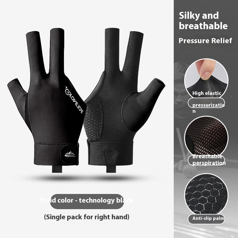 Billiard Gloves High Elastic Breathability Lightweight - iztia