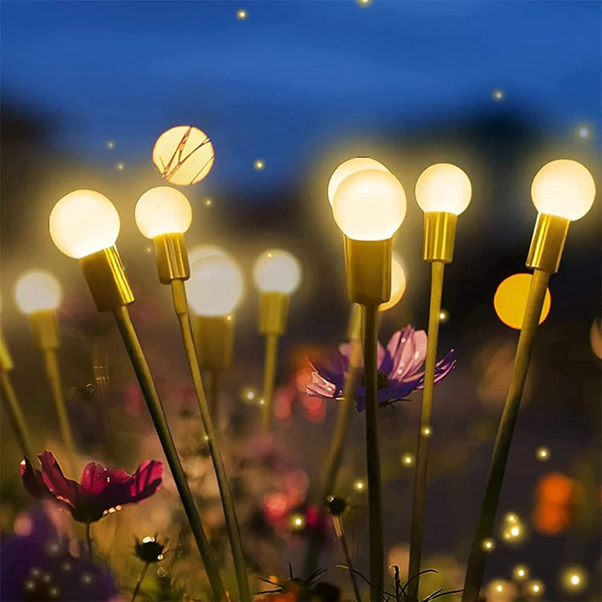 Simulation Firefly Solar Light Outdoor Garden Decoration Lawn Landscape Lamp Xmas Decor Solar LED Lights Outdoor Garden Lights - iztia