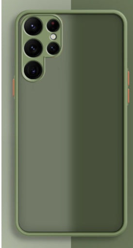 Drop-resistant Ultra-thin Frosted Silicone Transparent Protective Case - iztia