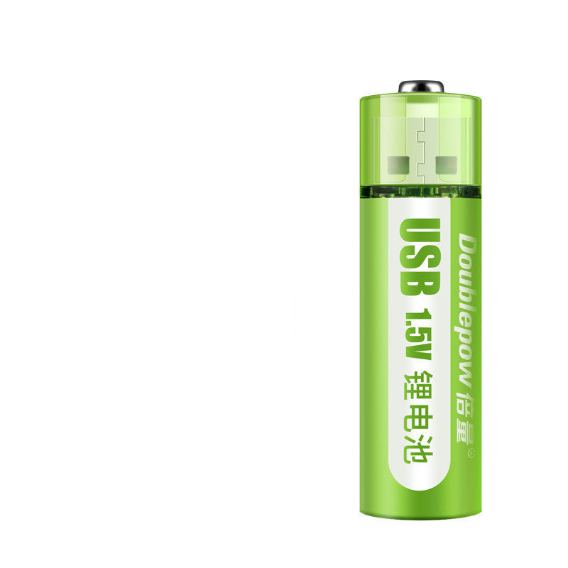 USB Rechargeable Battery No. 5, No. 7 Lithium Battery, Large Capacity 1.5v Constant Voltage AA - iztia
