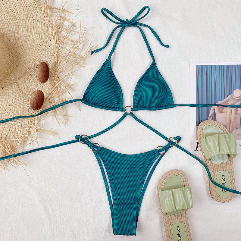 Women Swimwear Sexy Beach Bikini Set Bathing Suit - iztia