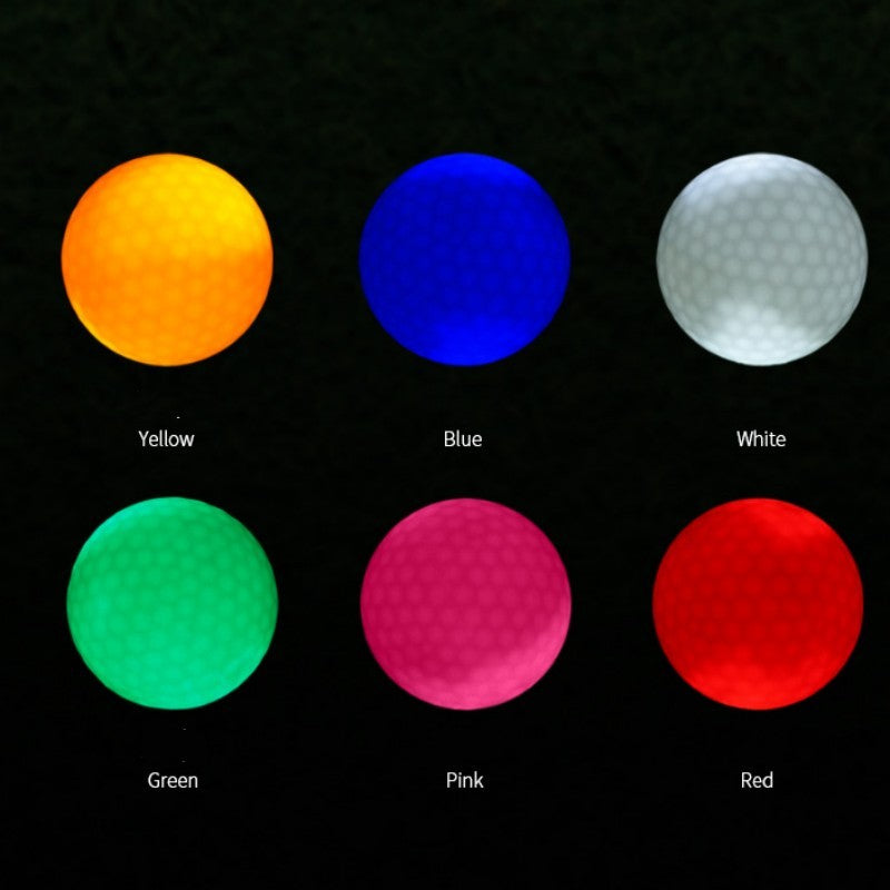 Led Golf Ball Flashing Ball Golf Supplies - iztia