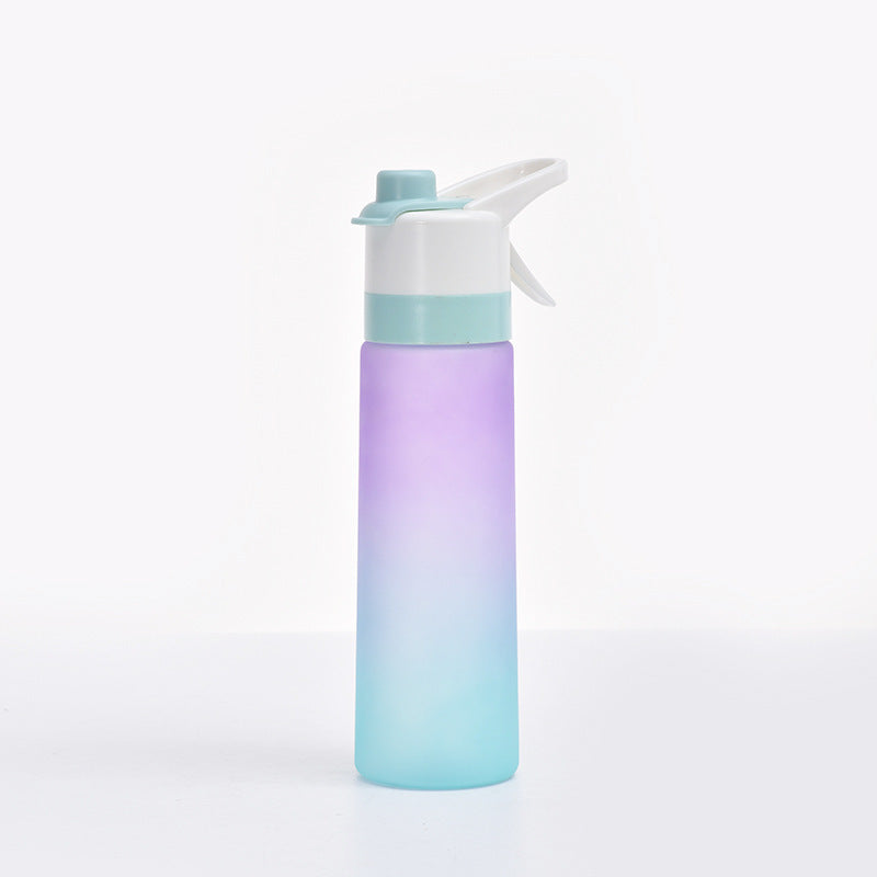 Spray Water Bottle For Girls Outdoor Sport Fitness Water Cup Large Capacity Spray Bottle Drinkware Travel Bottles Kitchen Gadgets - iztia