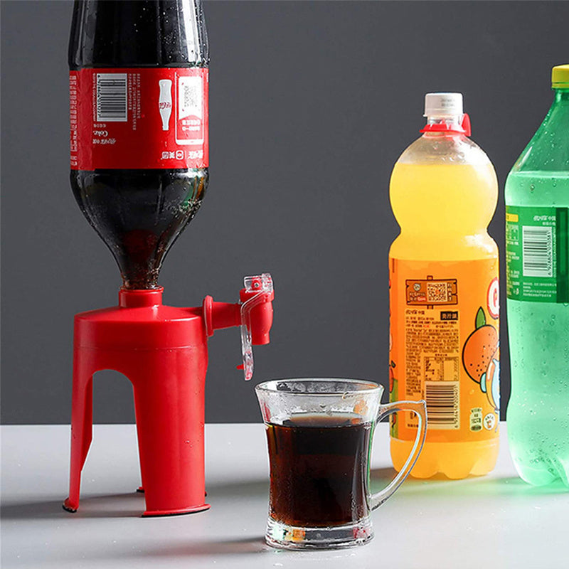 Water Jug Soda Beverage Dispenser Bottle Coke Upside Down Drinking Water Distributeur Gadget Party Home Bar Kitchen Gadget - iztia