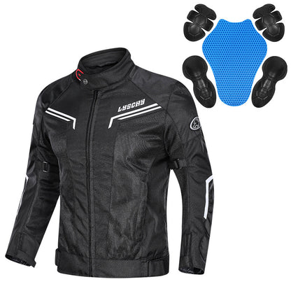 Motorcycle Mesh Summer Jacket Pants Men Women - iztia