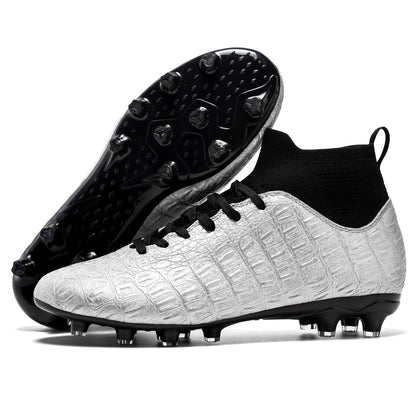 Football Men's High-top Foot Sock Training Shoes - iztia