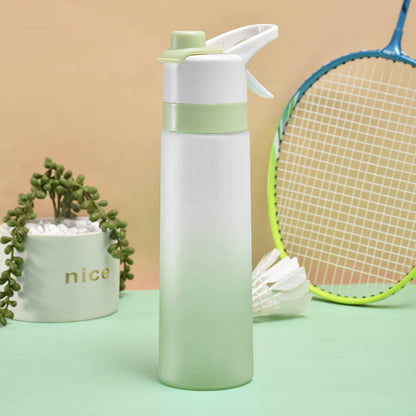 Spray Water Bottle For Girls Outdoor Sport Fitness Water Cup Large Capacity Spray Bottle Drinkware Travel Bottles Kitchen Gadgets - iztia