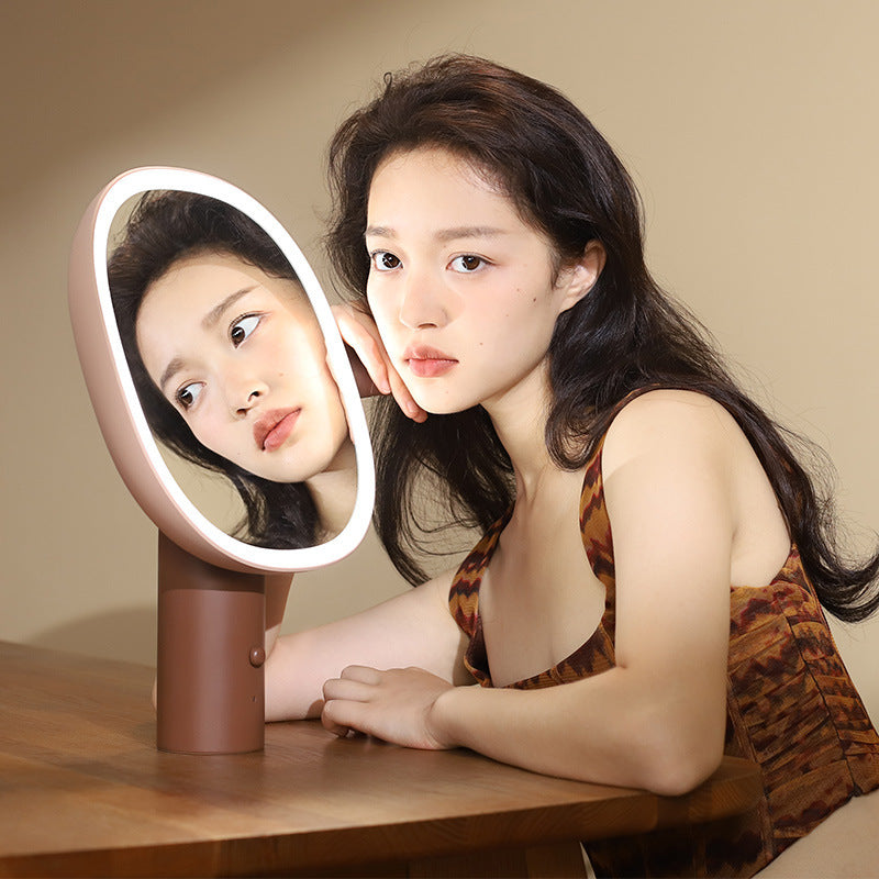 Rechargeable Long Battery Life Dimming Beauty Mirror - iztia