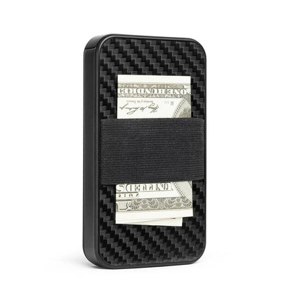 Portable Business Carbon Fiber Card Box - iztia